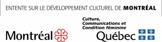 Logo Entente sur le développement culturel de Montréal