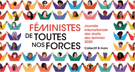 affiche de la Journée internationale des droits des femmes 2020