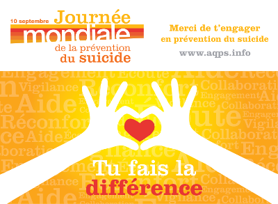 Logo de la Journée de prévention du suicide